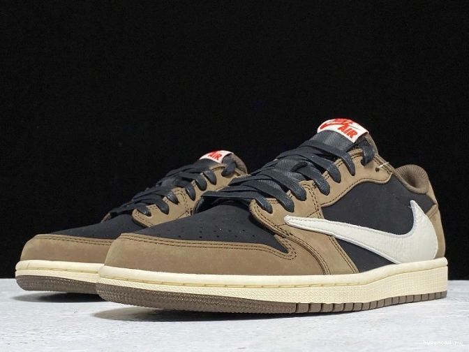 Dark Jordan Low 1 OG CQ4277-001 Travis Air Scott x SP Mocha 0808